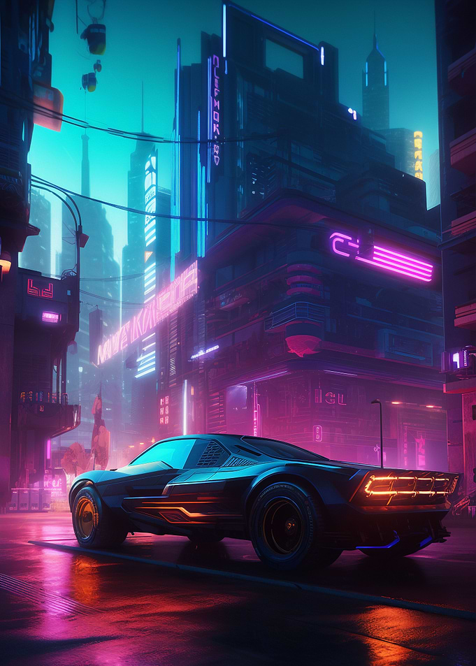 Futuristic city