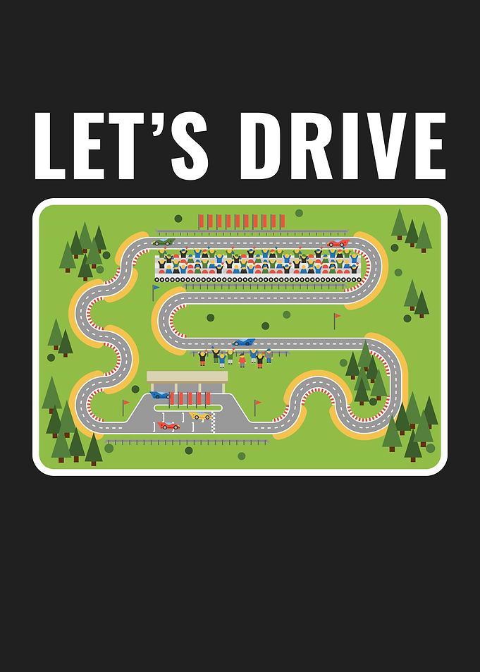 Lets Drive Play Carpet