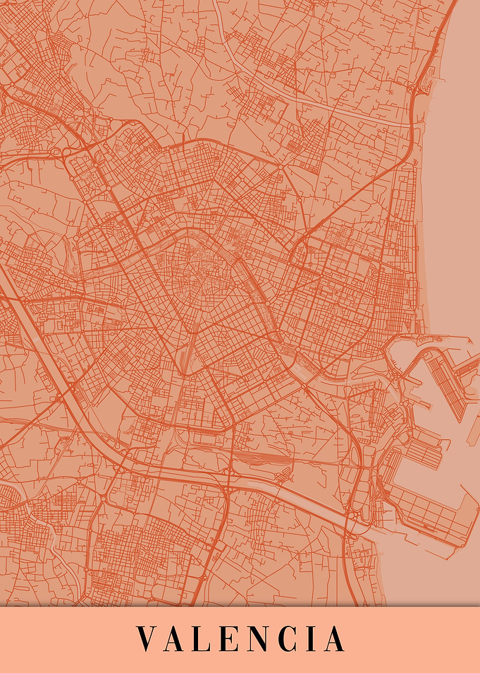 Valencia Orange Map