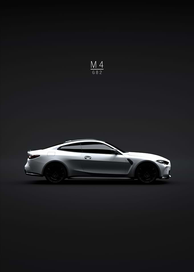 BMW M4 G82 2021 White