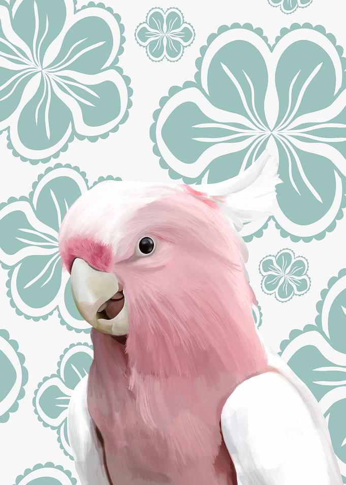 Pink Cockatoo Parrot