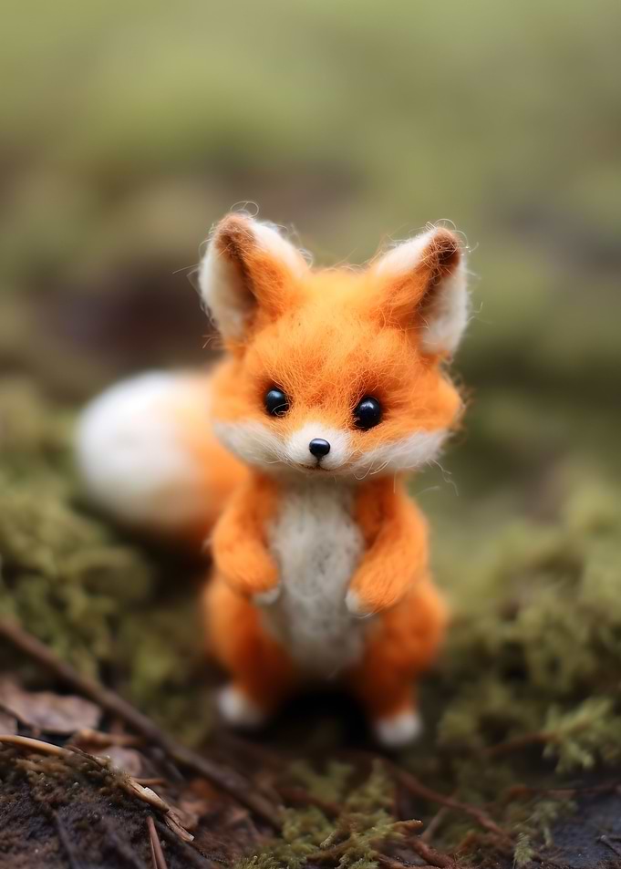 Snuggly Mini Baby Red Fox