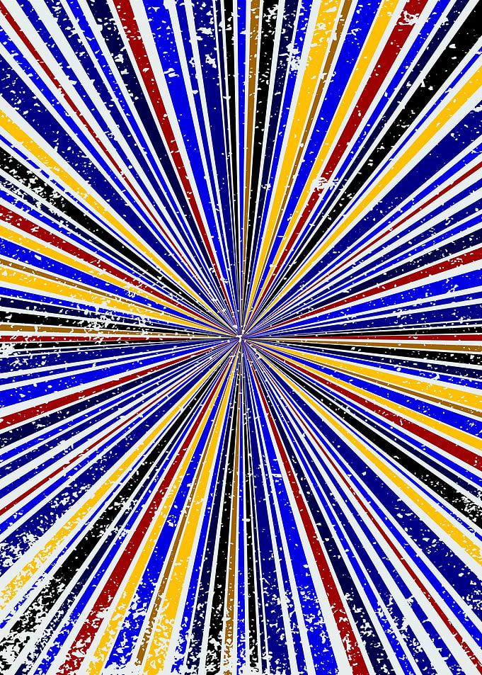 Glare Rays Background