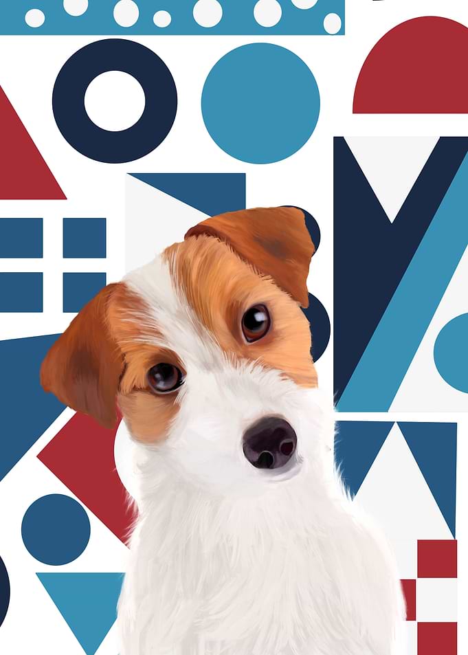 Jack Russell Geometric