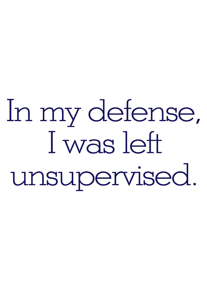 in my defense