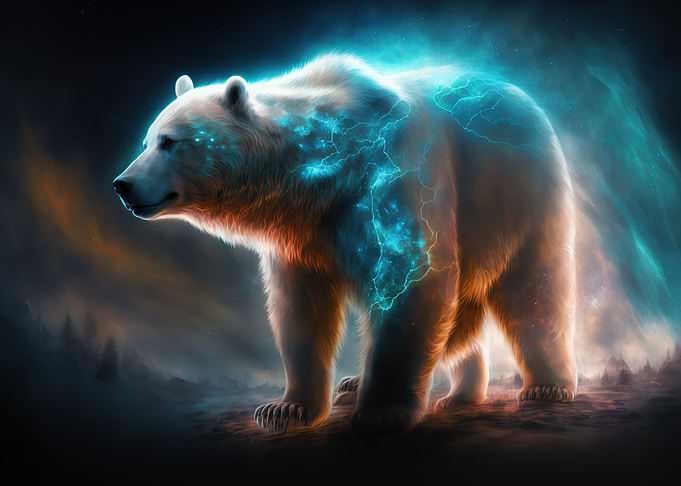Galaxy Polar Bear