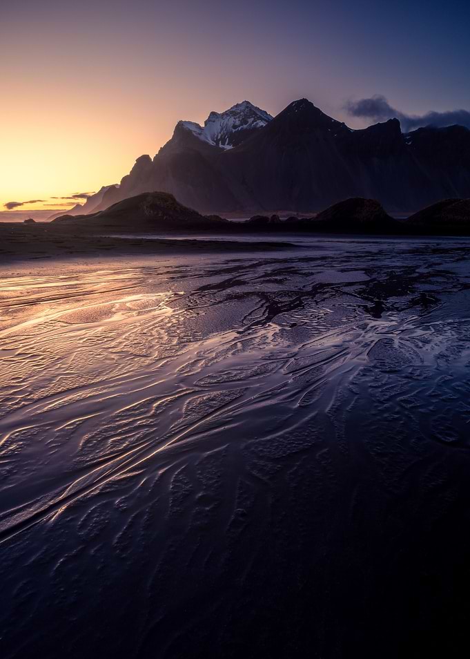 Sunset on Iceland