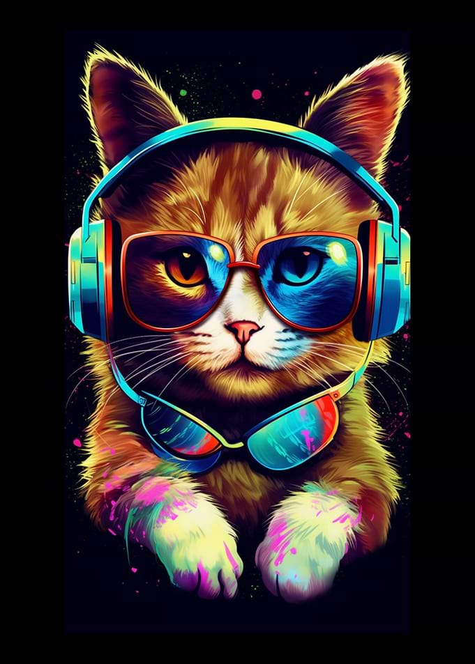 funny cat sunglasse
