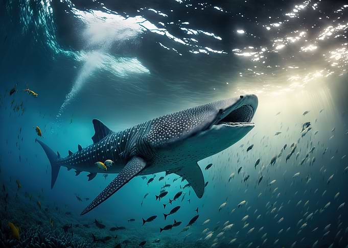 whale sharks