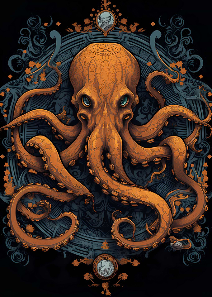 Octopus Enchanted world