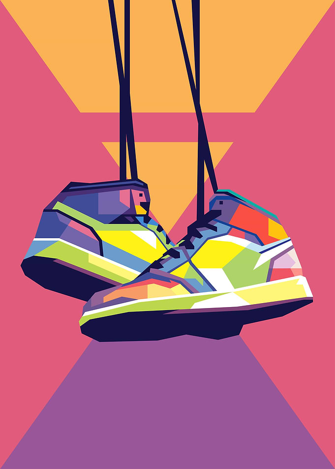 Shoes Pop Art
