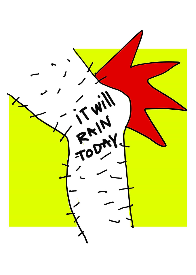 It will rain today