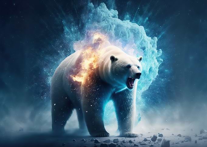 Galaxy Polar Bear