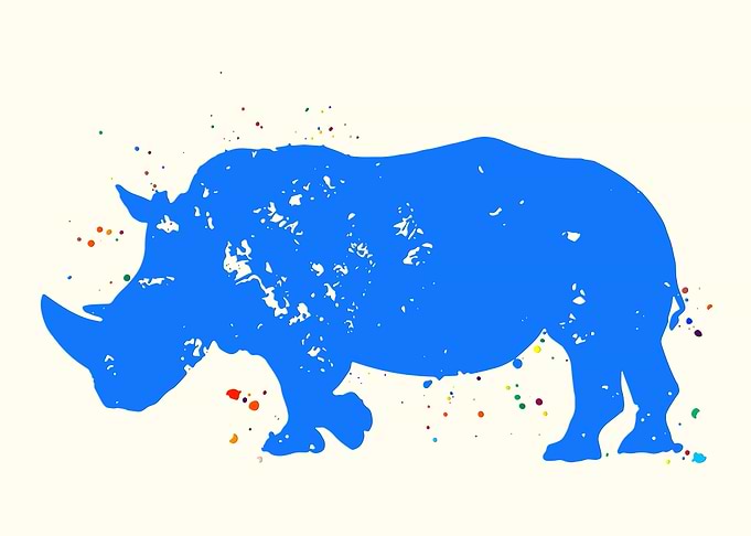 Rhinoceros Art