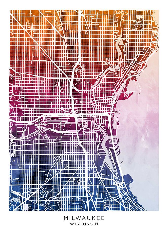Milwaukee Wisconsin Map