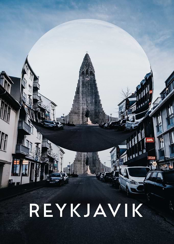 Reykjavik Iceland Abstract