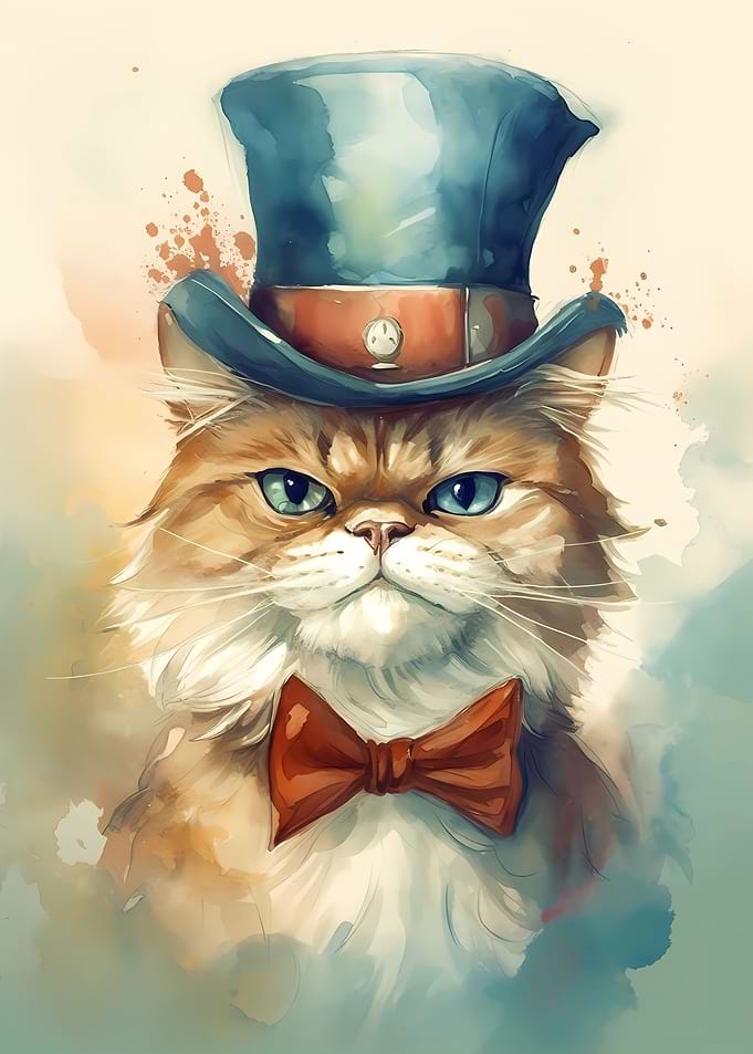 Persian Cat Elegant