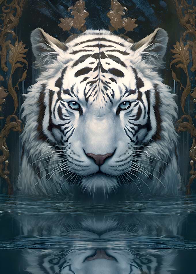 Snowcat Stripes White Ti