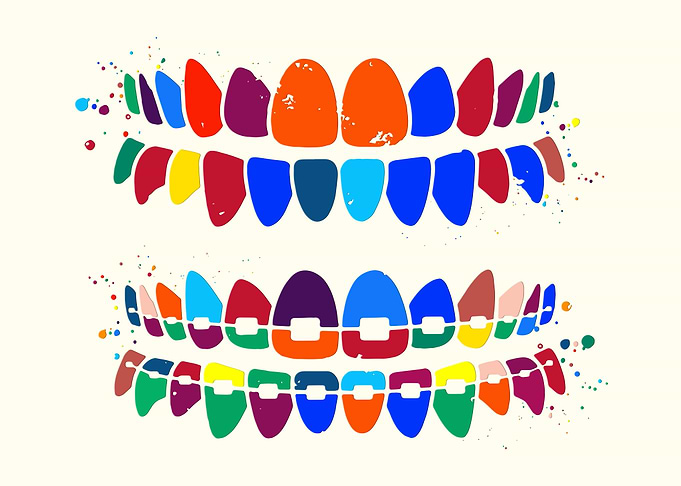 Tooth Bracelet Dentist Art