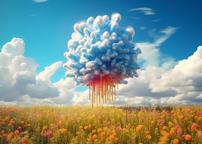 Abstract clouds