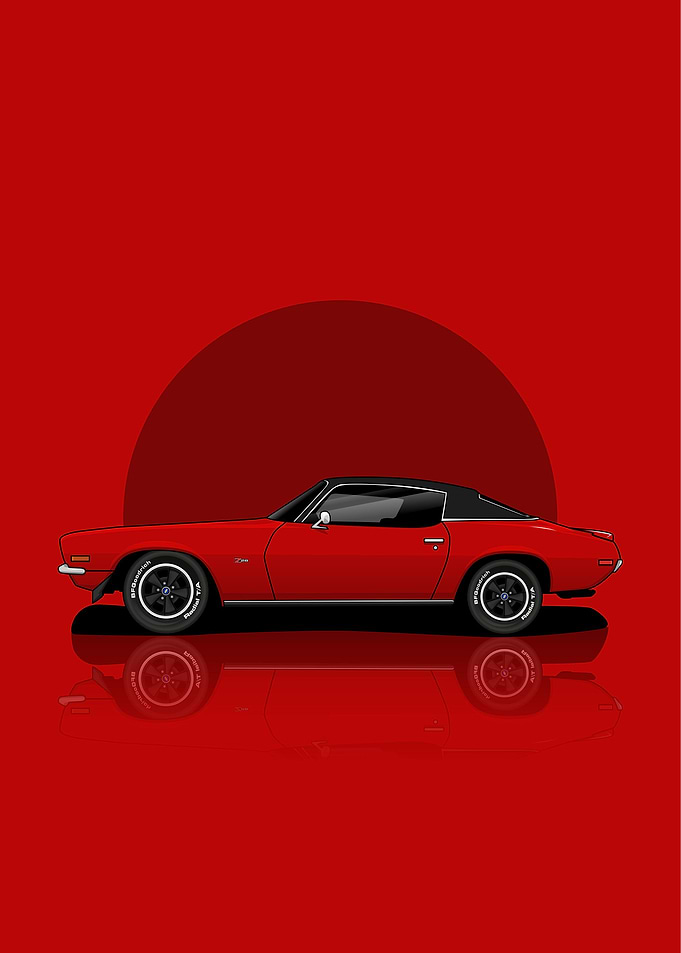Art 1970 Chevrolet Camaro