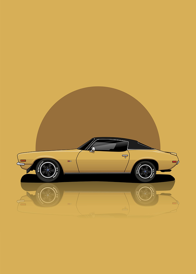 Art 1970 Chevrolet Camaro