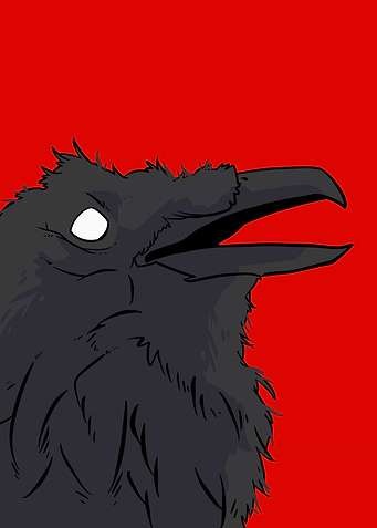 red crow