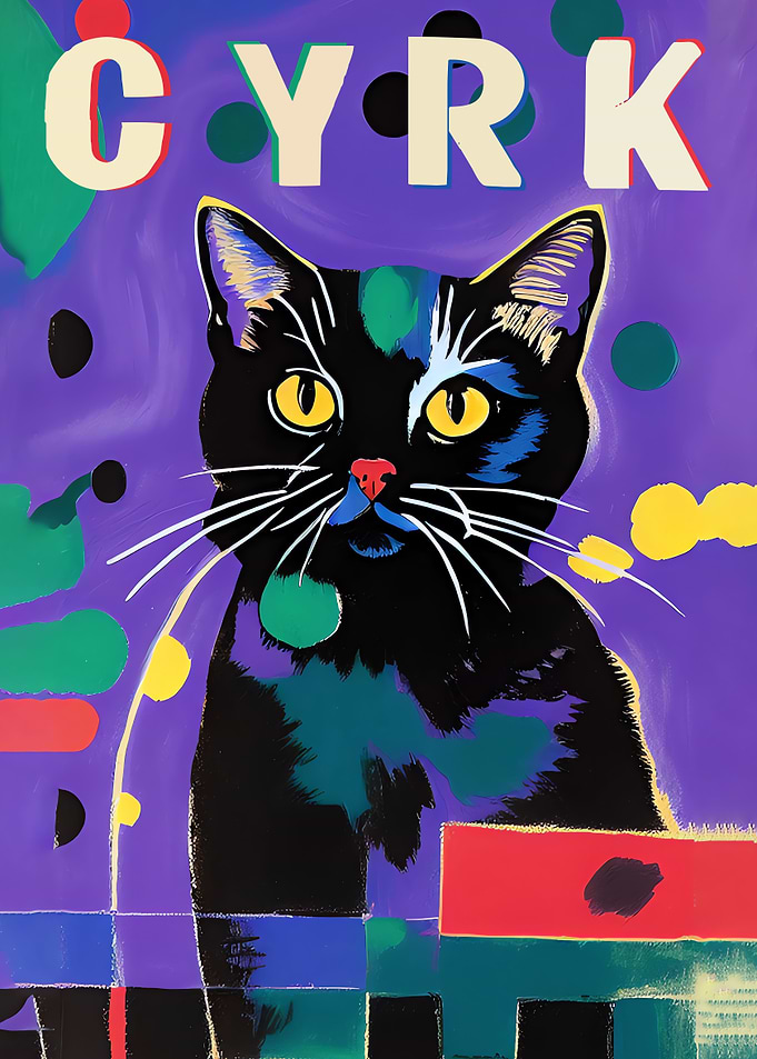 Vintage Polish Circus Cyrk