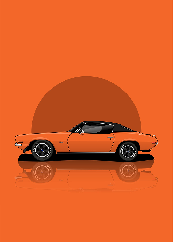 Art 1970 Chevrolet Camaro