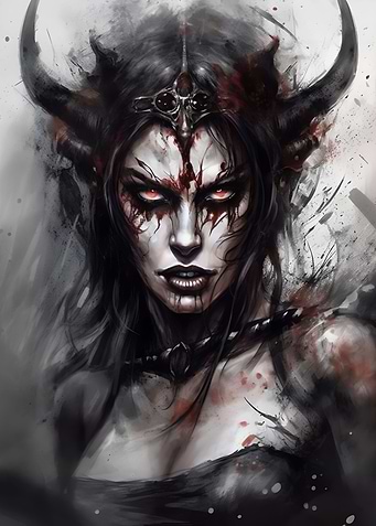 Female Demon Demoness