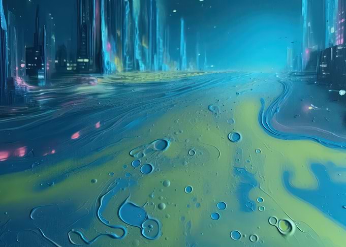 Abstract Cityscape