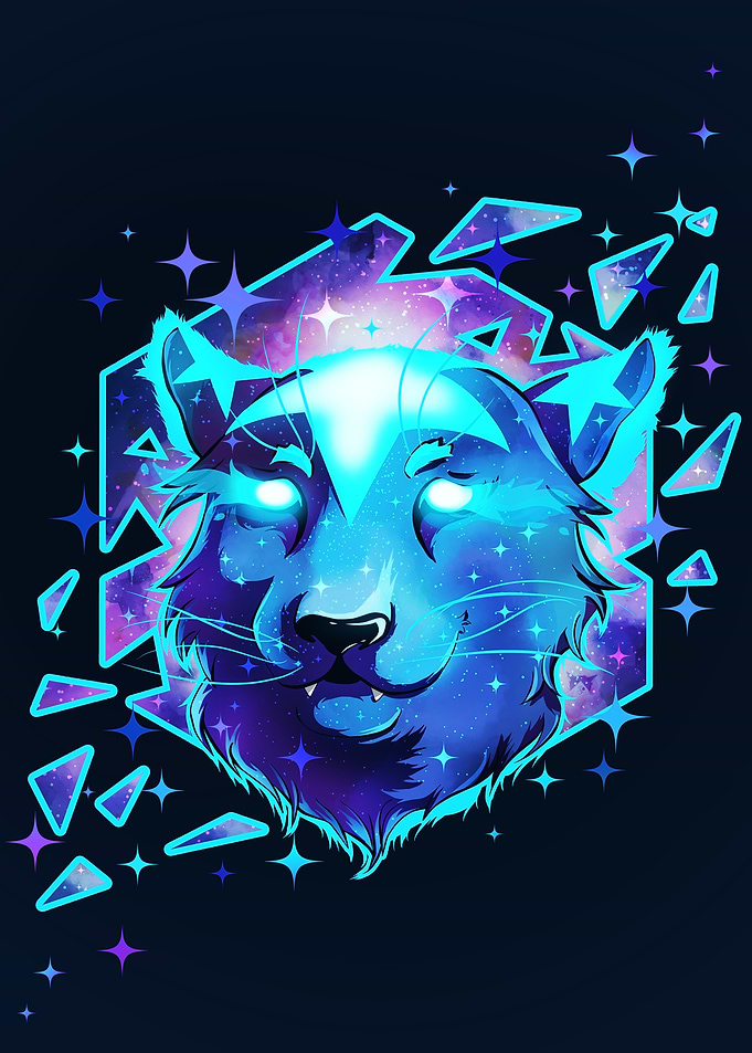 Milky Way Panther Face