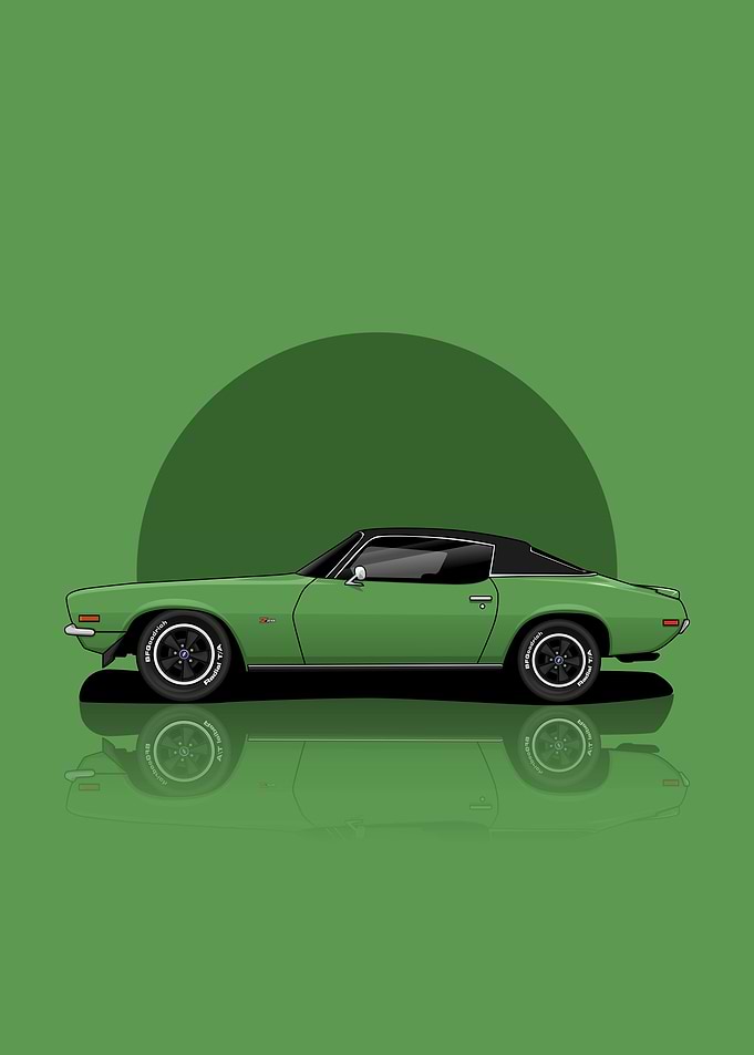 Art 1970 Chevrolet Camaro
