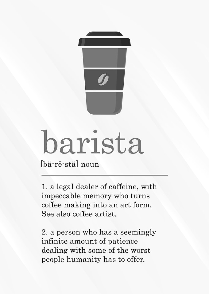 Funny Barista Definition