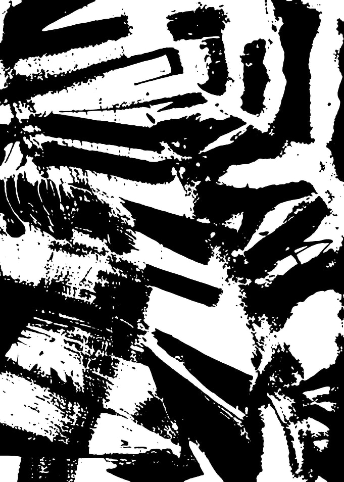 Black and White Abstract