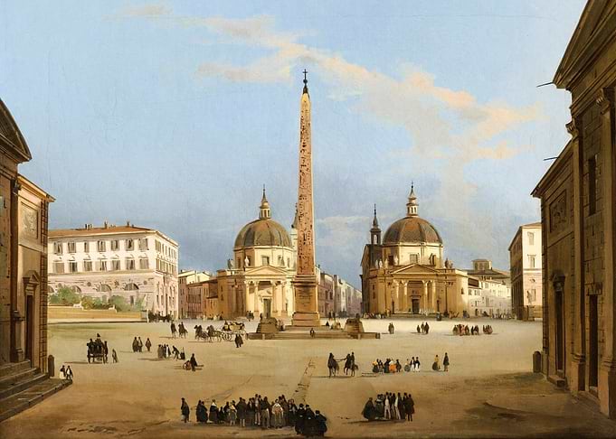 Piazza del Popolo Caffi