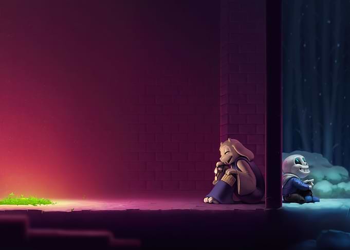 Sans the skeleton