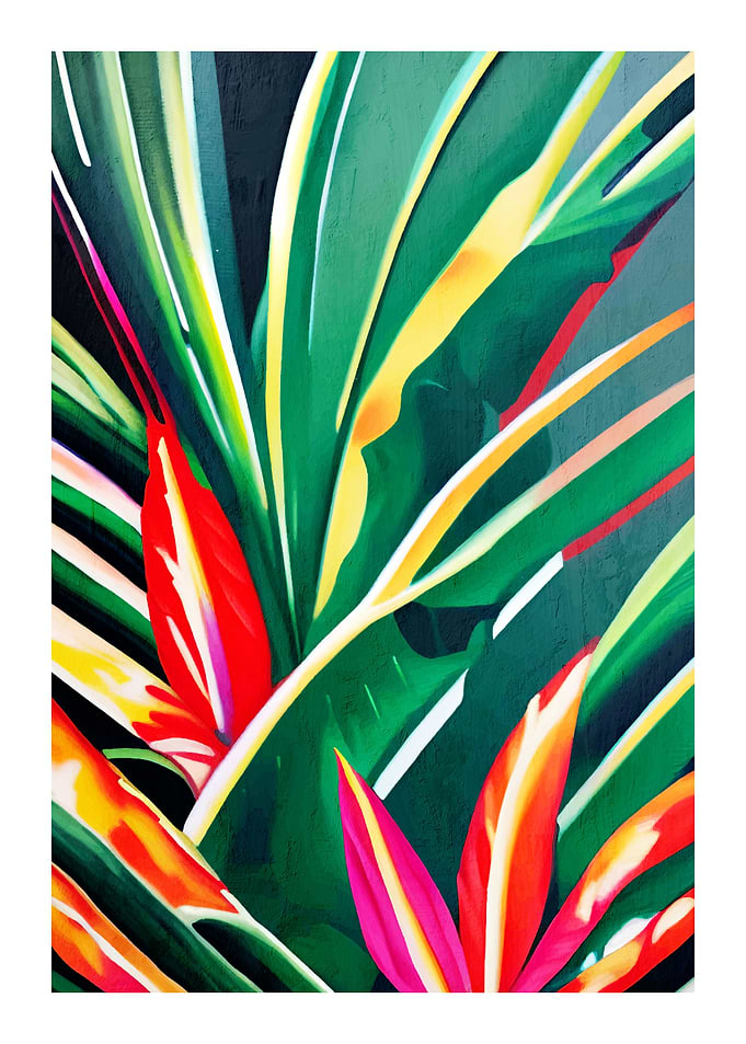 Colorful Wildlife Artwork