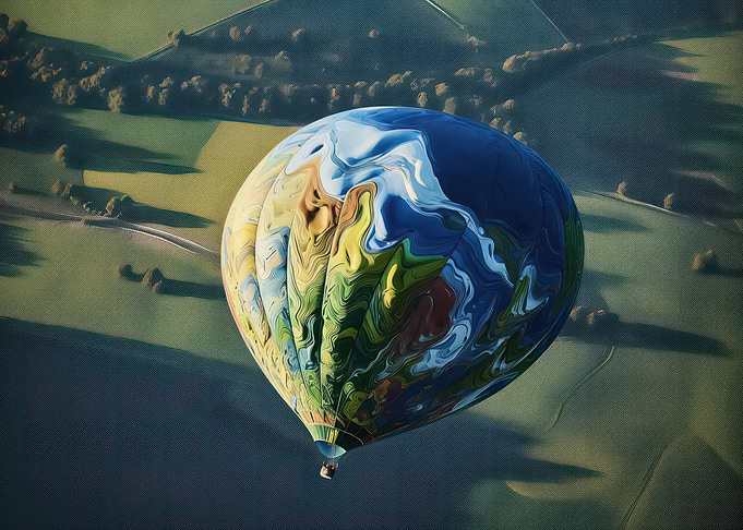 Abstract Air Balloon