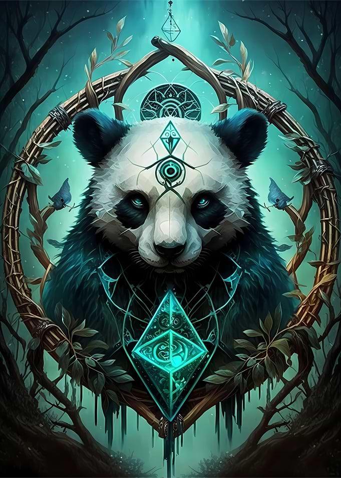 Panda Fashionable