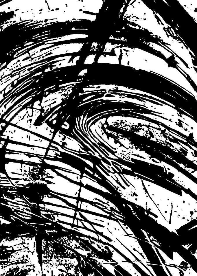 Black and White Abstract