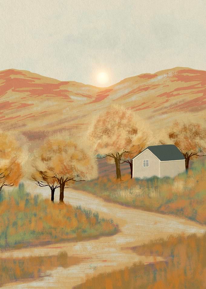 Vintage landscape 06