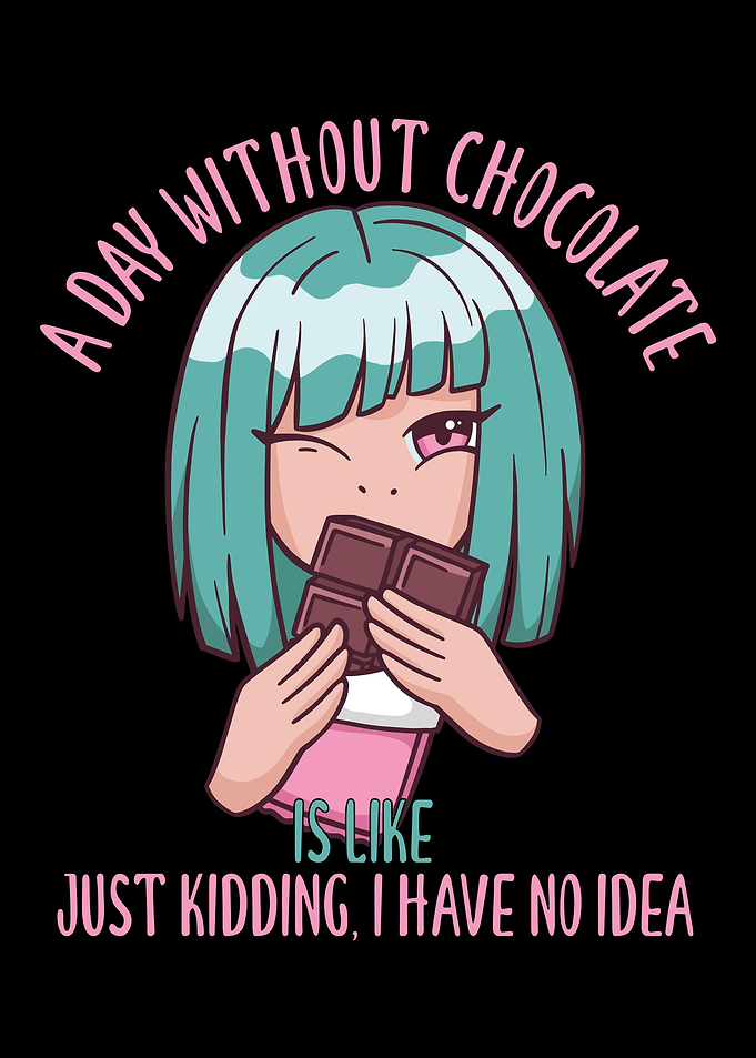 Chocolate addicted anime m