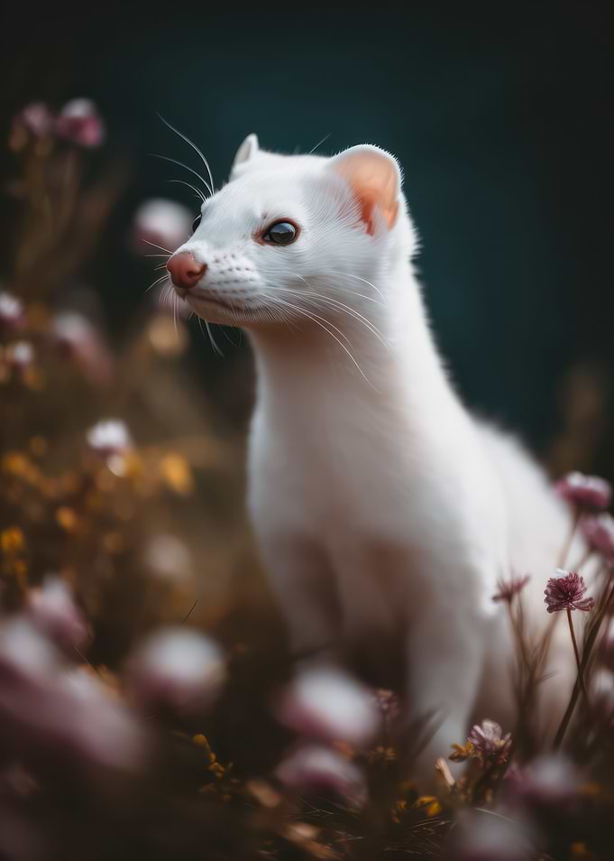 Magnificent ermine