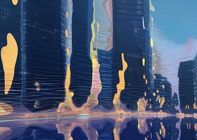 Abstract Cityscape