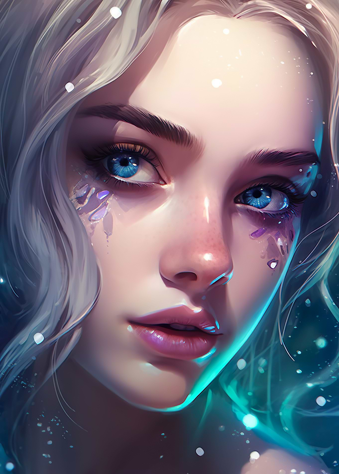 Mystical Anime Girl