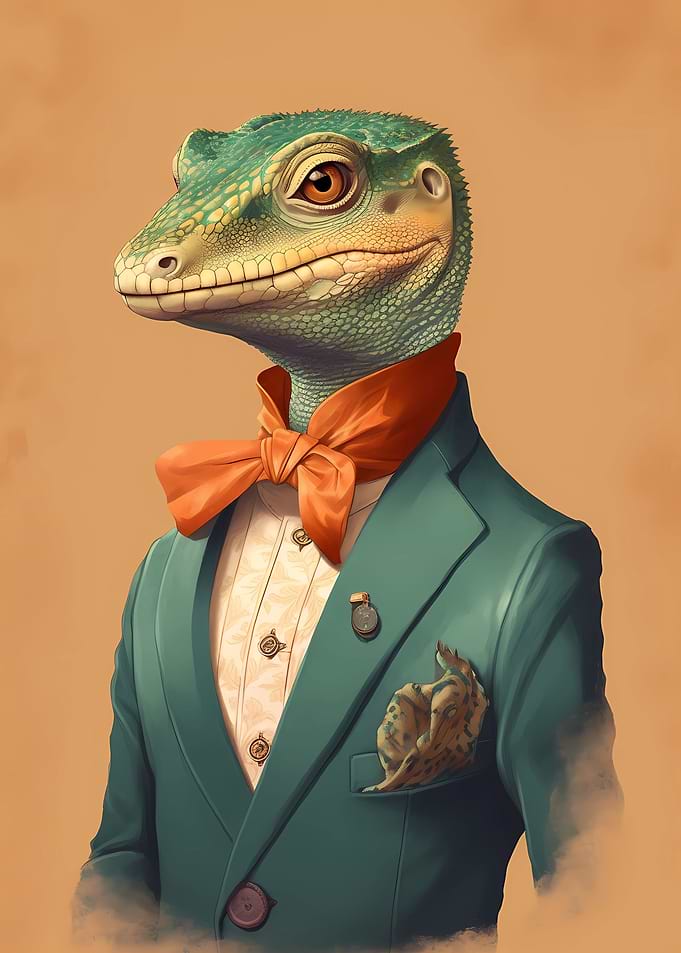 Salamander Fanciful