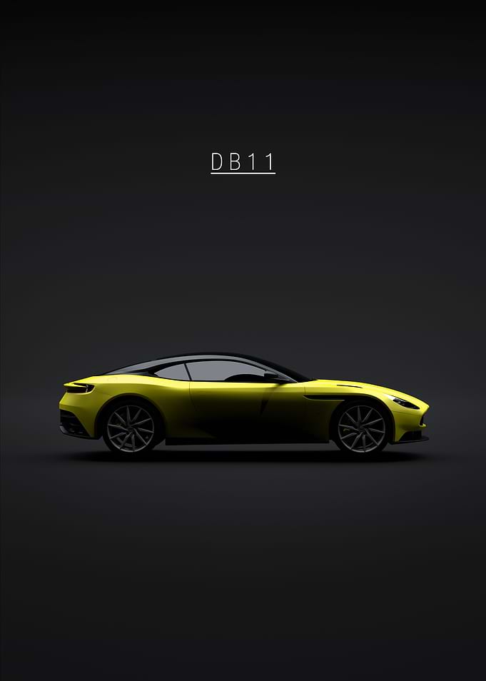 2020 AM DB11 Yellow