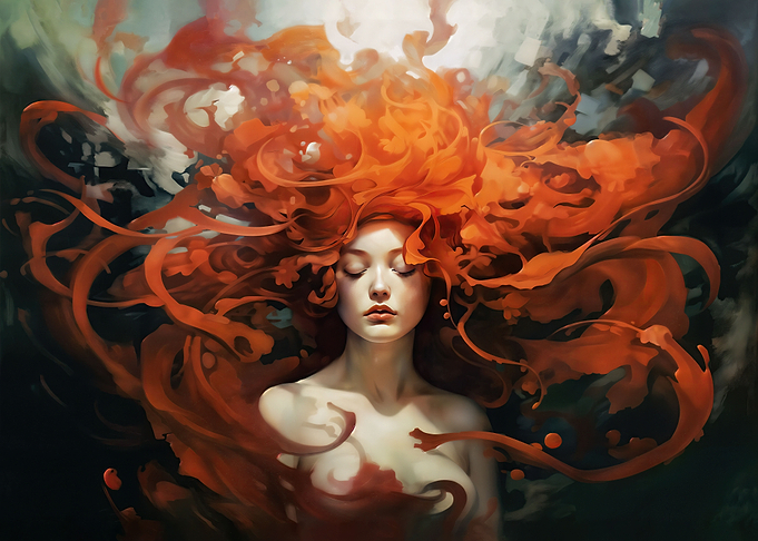 Crimson Cascade