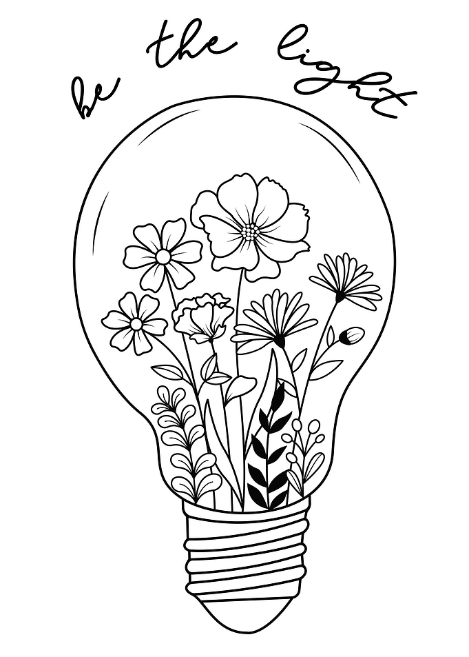 Be the Light Flowers
